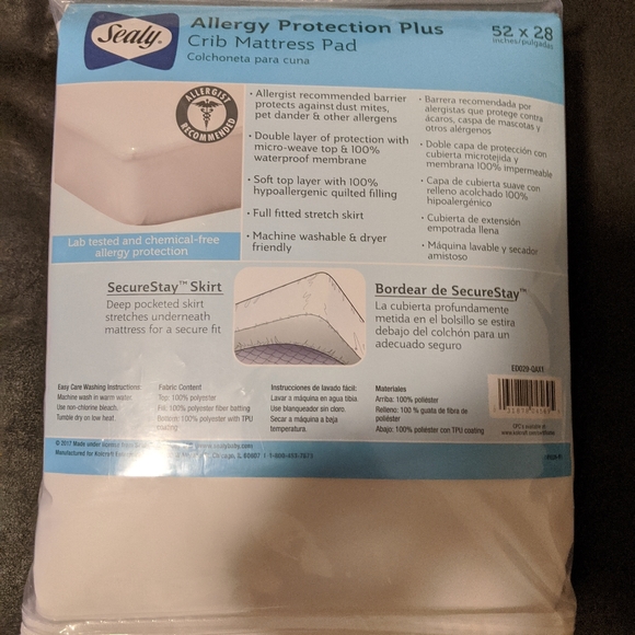 Crib mattress cover - Picture 2 of 2